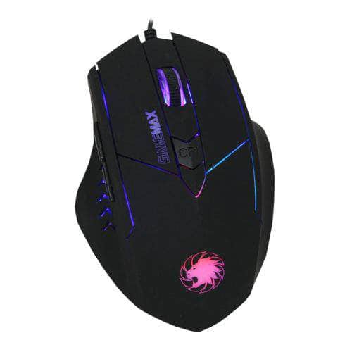 My Store Gaming mouse GameMax Tornado 7-Colour LED Gaming Mouse - USB, Up to 2000 DPI, 6 Buttons