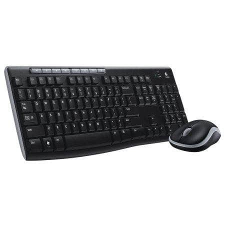 My Store Mouse Logitech MK270 Wireless Keyboard and Mouse Desktop Kit - USB, Spill-Resistant Design for Hassle-Free Computing